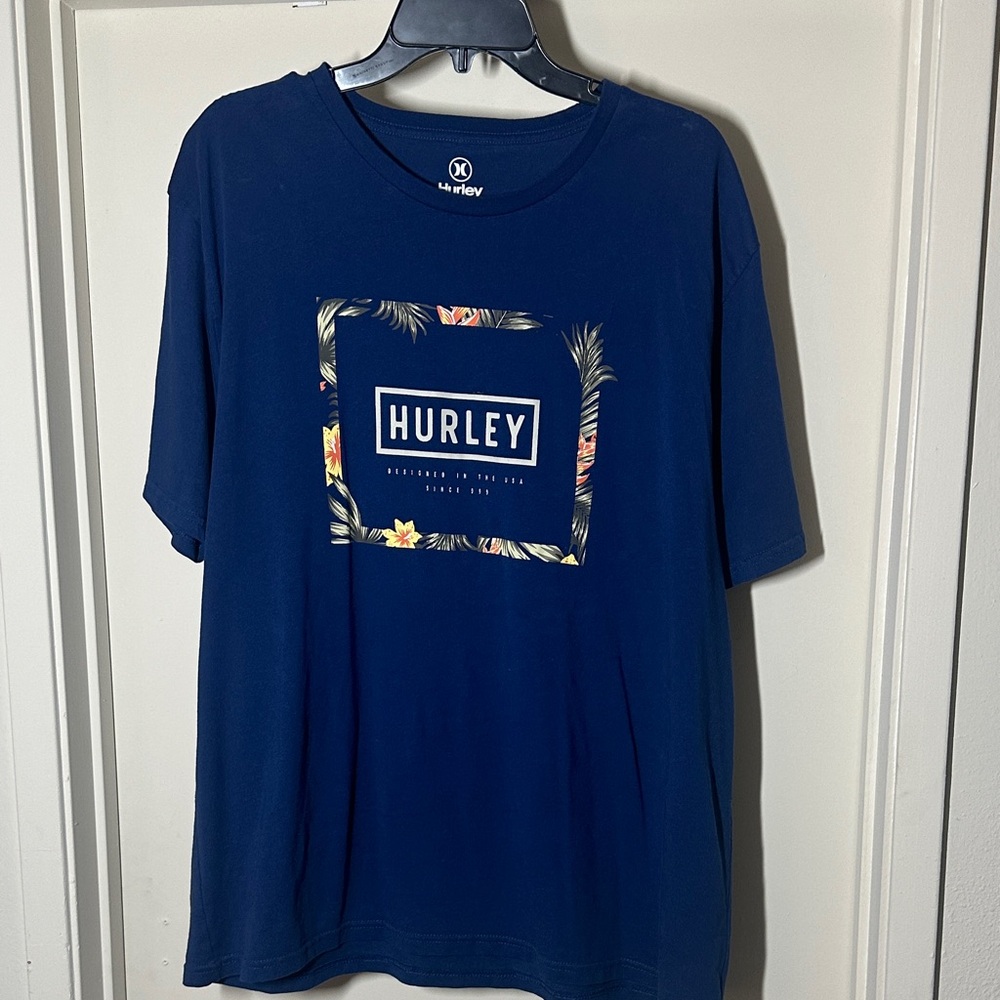 Hurley Navy Graphic Tee